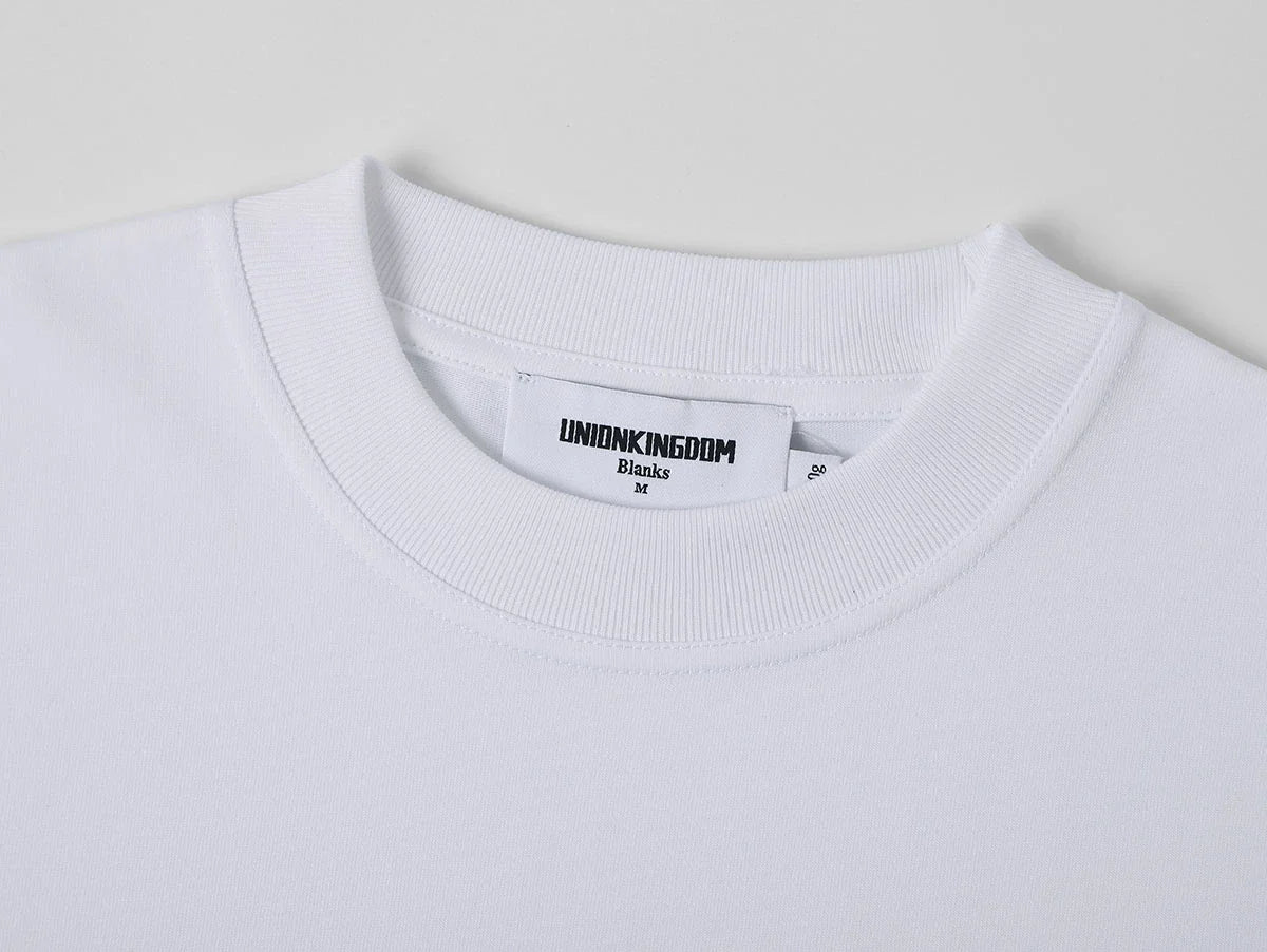 220 GSM LOOSE FIT 'WHITE' T-SHIRT