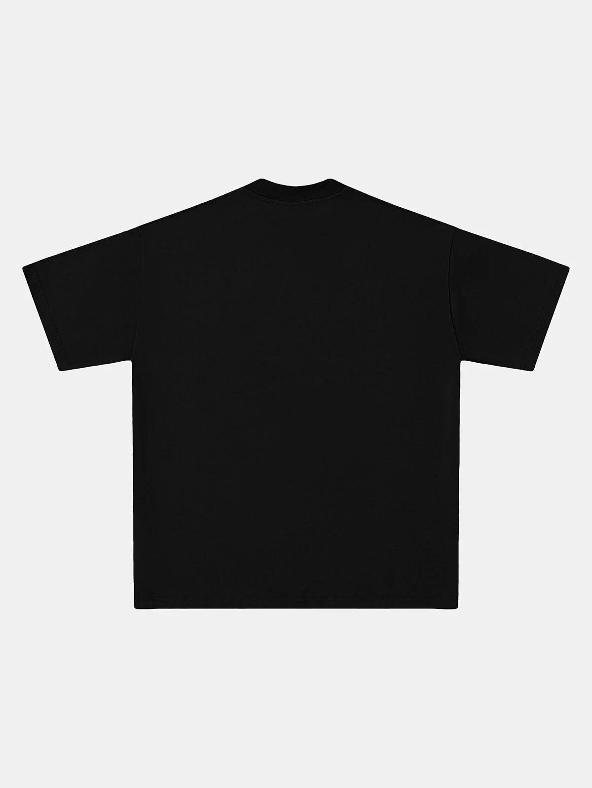 280 GSM LOOSE FIT 'BLACK' T-SHIRT