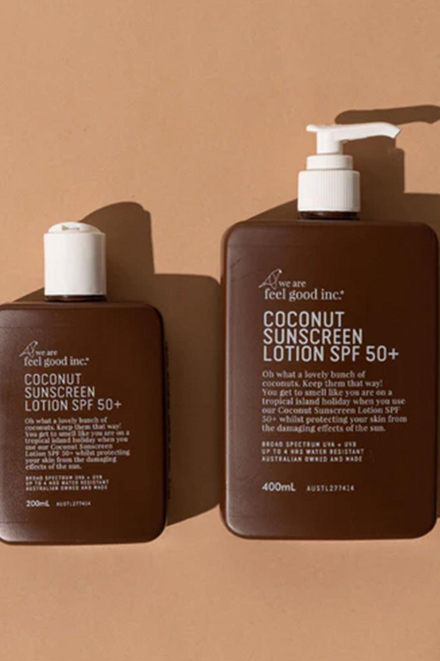 Coconut Sunscreen Lotion SPF50+ 75ml (Traveller)