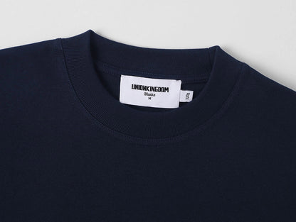 250 GSM LOOSE FIT 'NAVY BLUE' T-SHIRT
