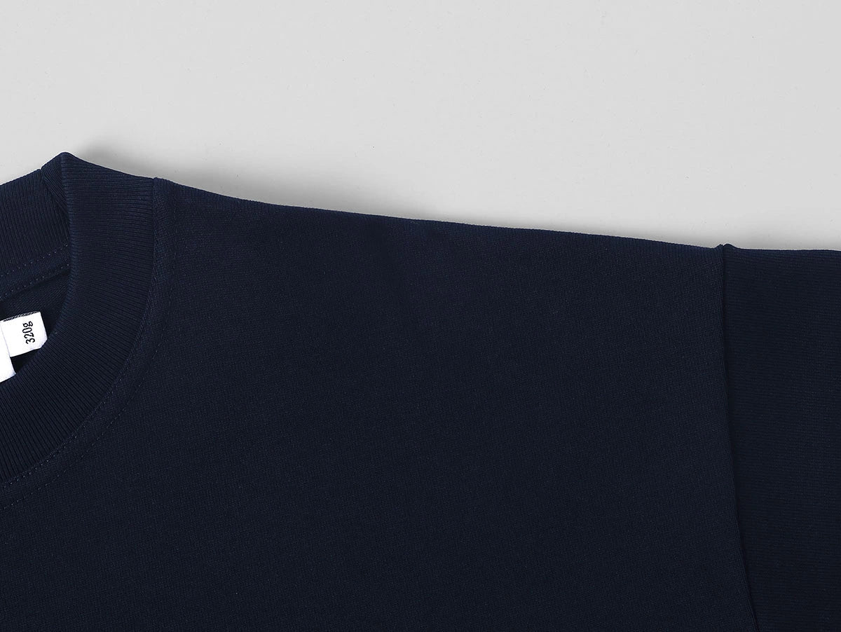 320 GSM LOOSE FIT 'NAVY BLUE' T-SHIRT