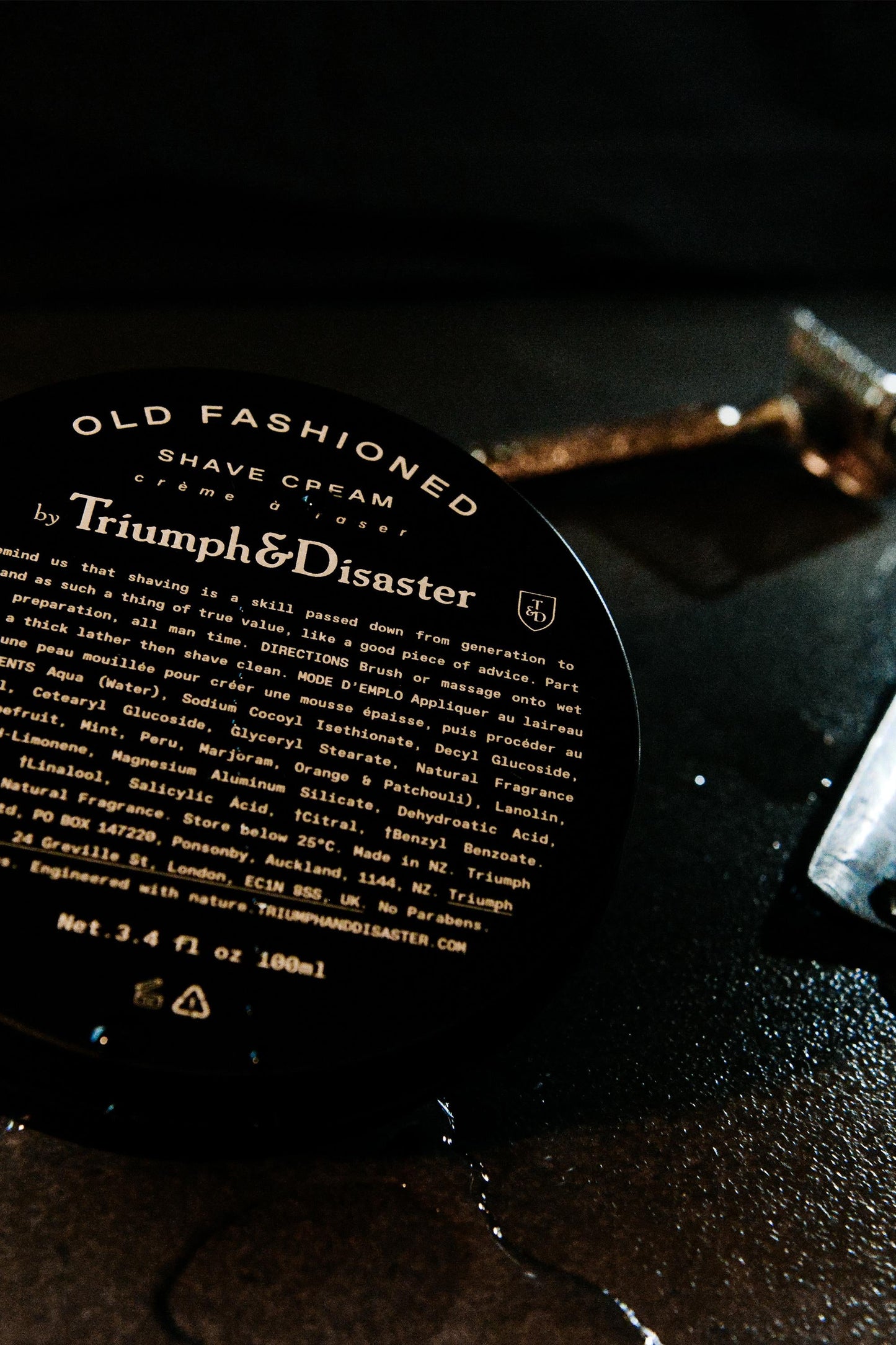 Triumph & Disaster Old Fashioned Shave Cream Jar