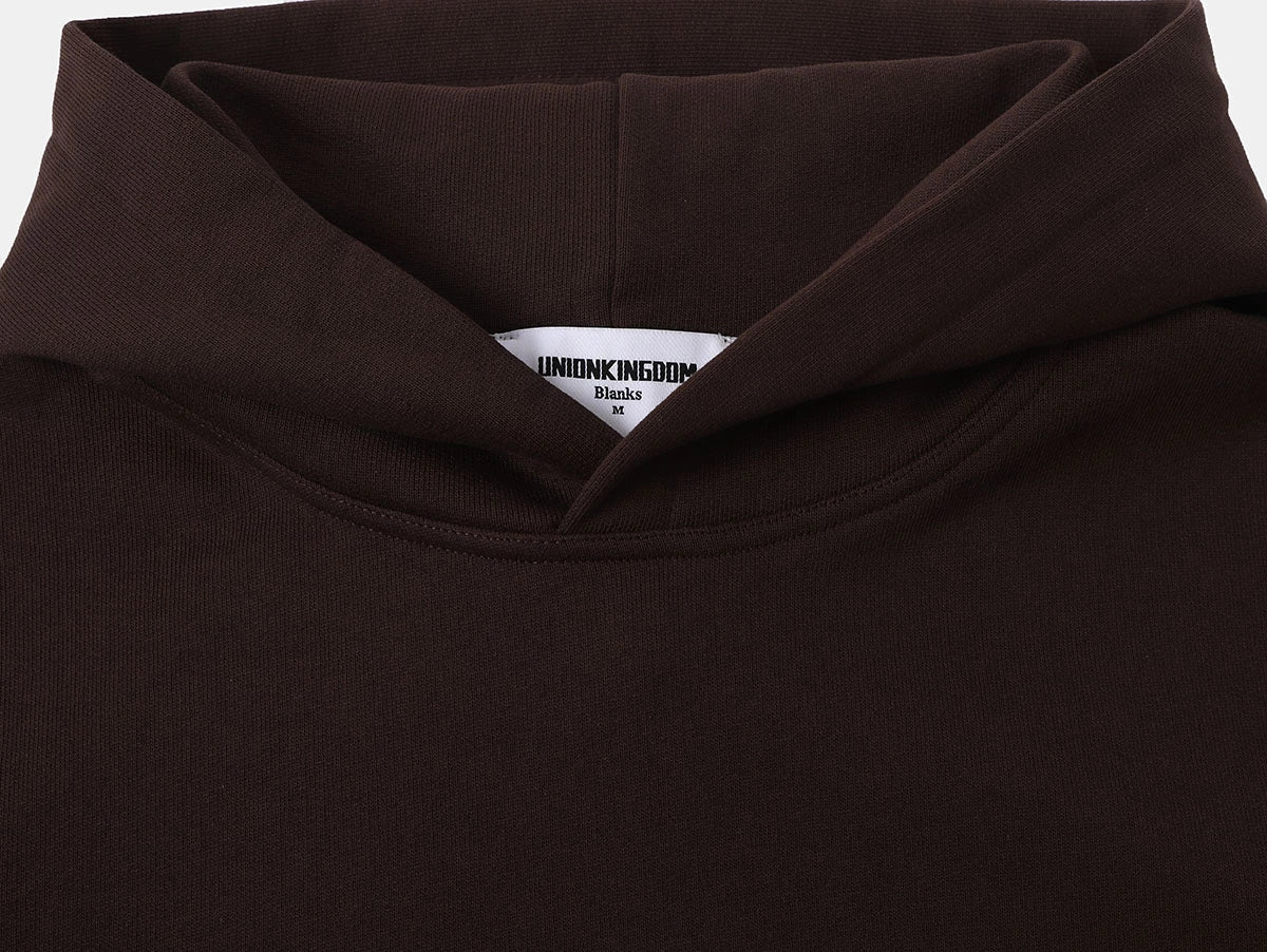 480 GSM TERRY LOOSE FIT 'COFFEE' HOODIE