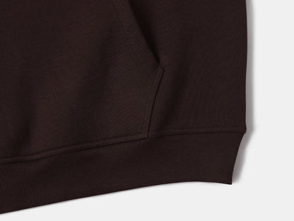 480 GSM TERRY LOOSE FIT 'COFFEE' HOODIE