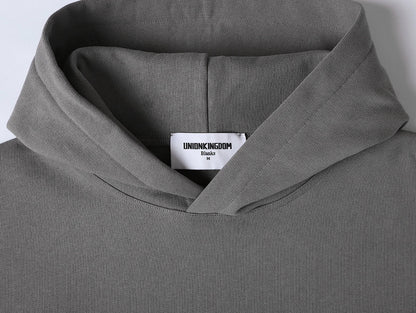 480 GSM LOOSE FIT 'GRAY' HOODIE