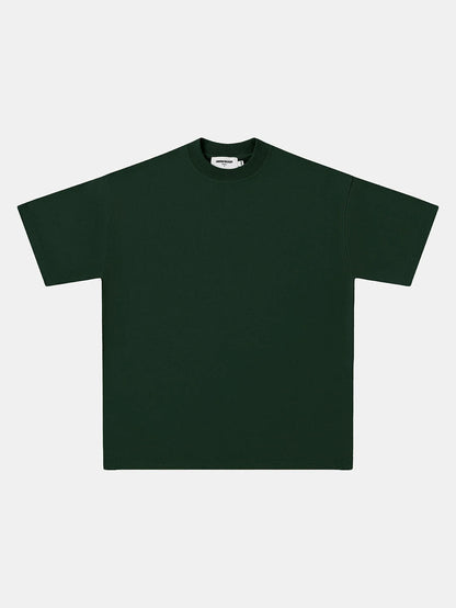 280 GSM LOOSE FIT 'DARK GREEN' T-SHIRT