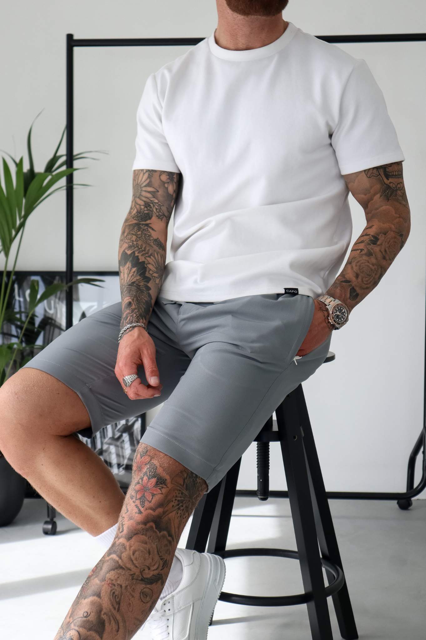 Capo HYBRID SMART Short - Grey