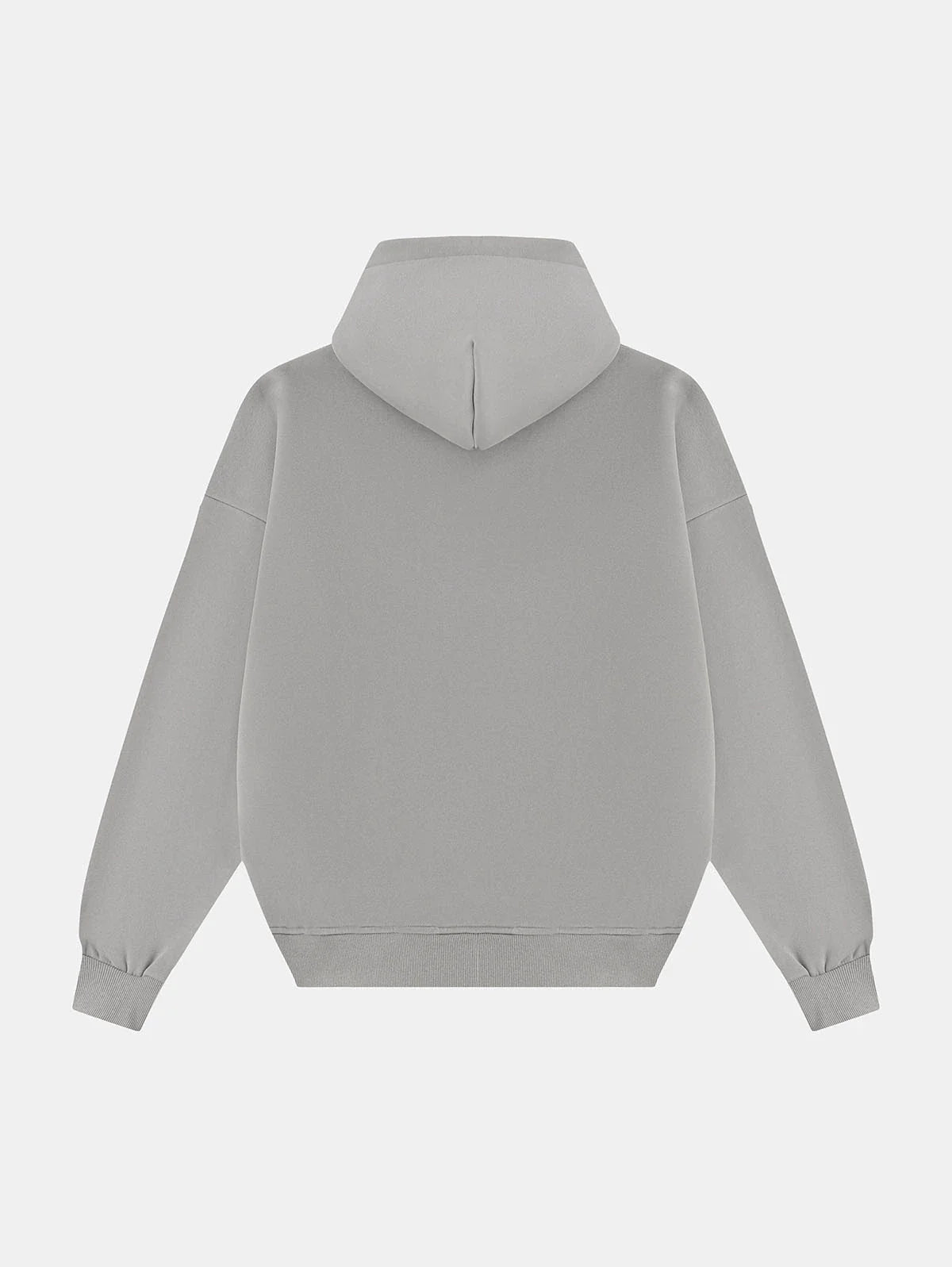360 GSM CROPPED FIT 'SILVER GRAY' HOODIE