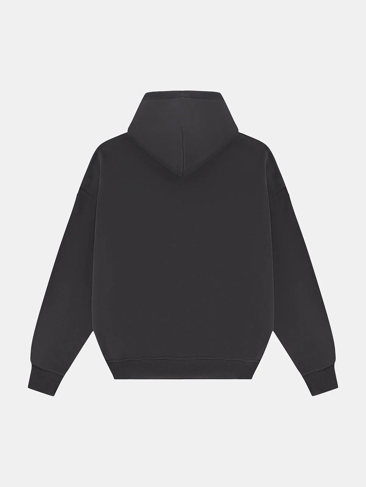 360 GSM CROPPED FIT 'DARK GRAY' HOODIE